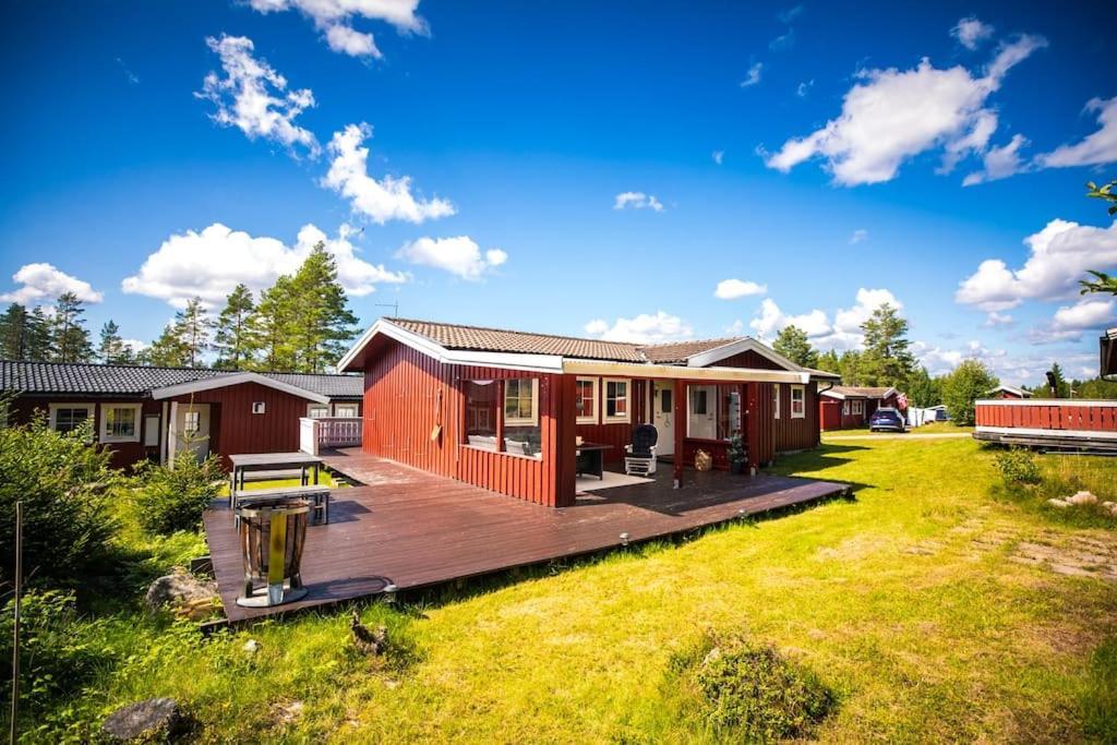 Vila Langroesta; Ruime Blokhut Grenzend Aan Bos Hagfors Exteriér fotografie