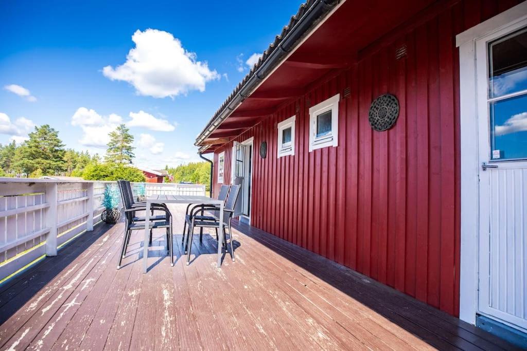 Vila Langroesta; Ruime Blokhut Grenzend Aan Bos Hagfors Exteriér fotografie