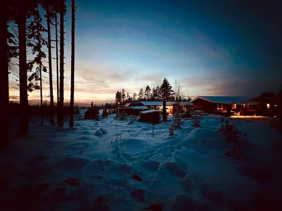 Vila Langroesta; Ruime Blokhut Grenzend Aan Bos Hagfors Exteriér fotografie